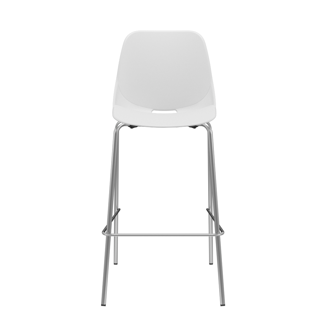 Banqueta Quick Fixa 4 pés Plaxmetal